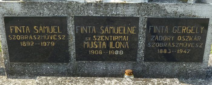 Finta Sámuel síremléke, Túrkeve. Fotó: Kósa Károly, 2011.09.05