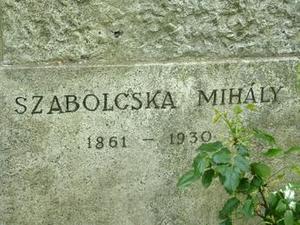 Szabolcska Mihály-síremléke, Budapest. Fotó: Kósa Károly, 2010.05.10.